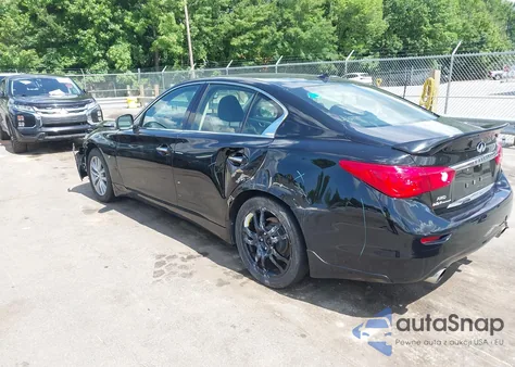 2015 Infiniti Q50 Premium from USA, damaged, VIN JN1BV7AR0FM395754